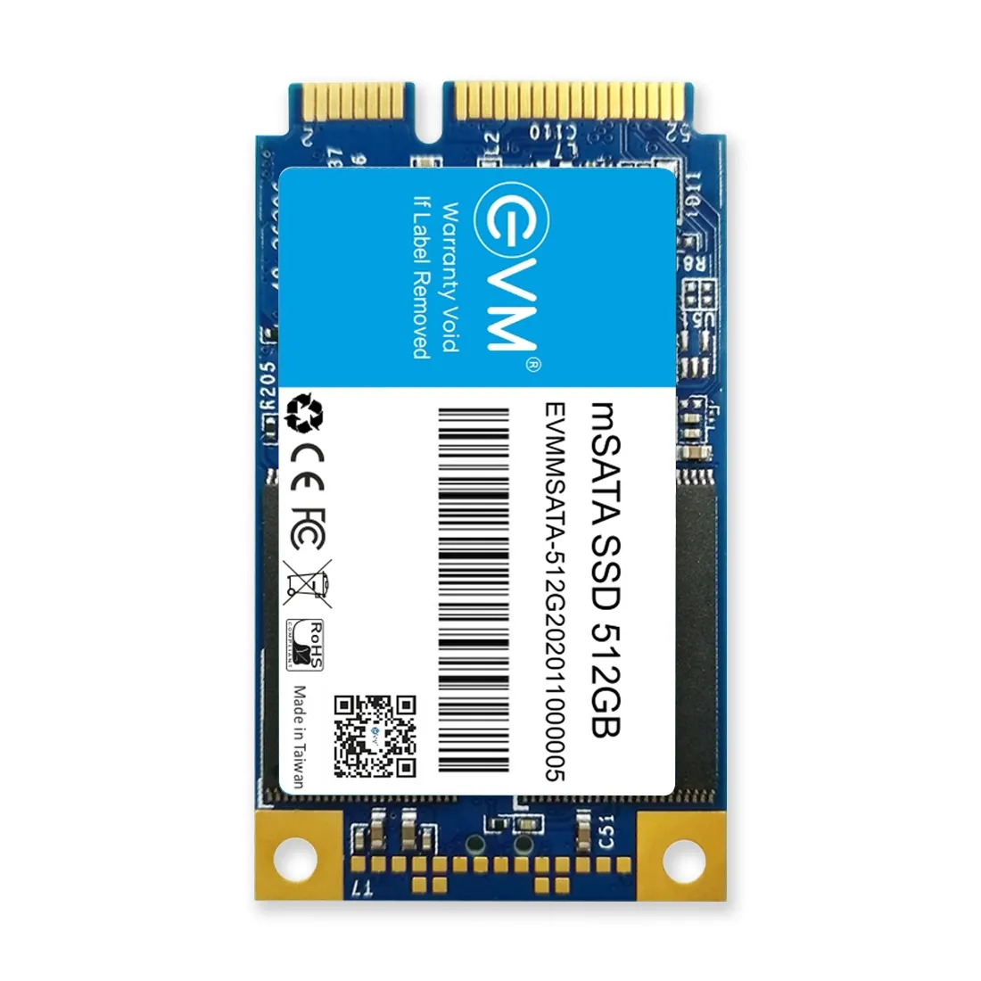 EVM Internal SSD 512GB mSata view 2